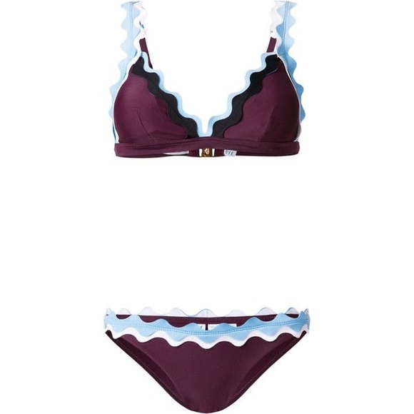 Stickie Bikini in Burgundy - Picture 2 of 7